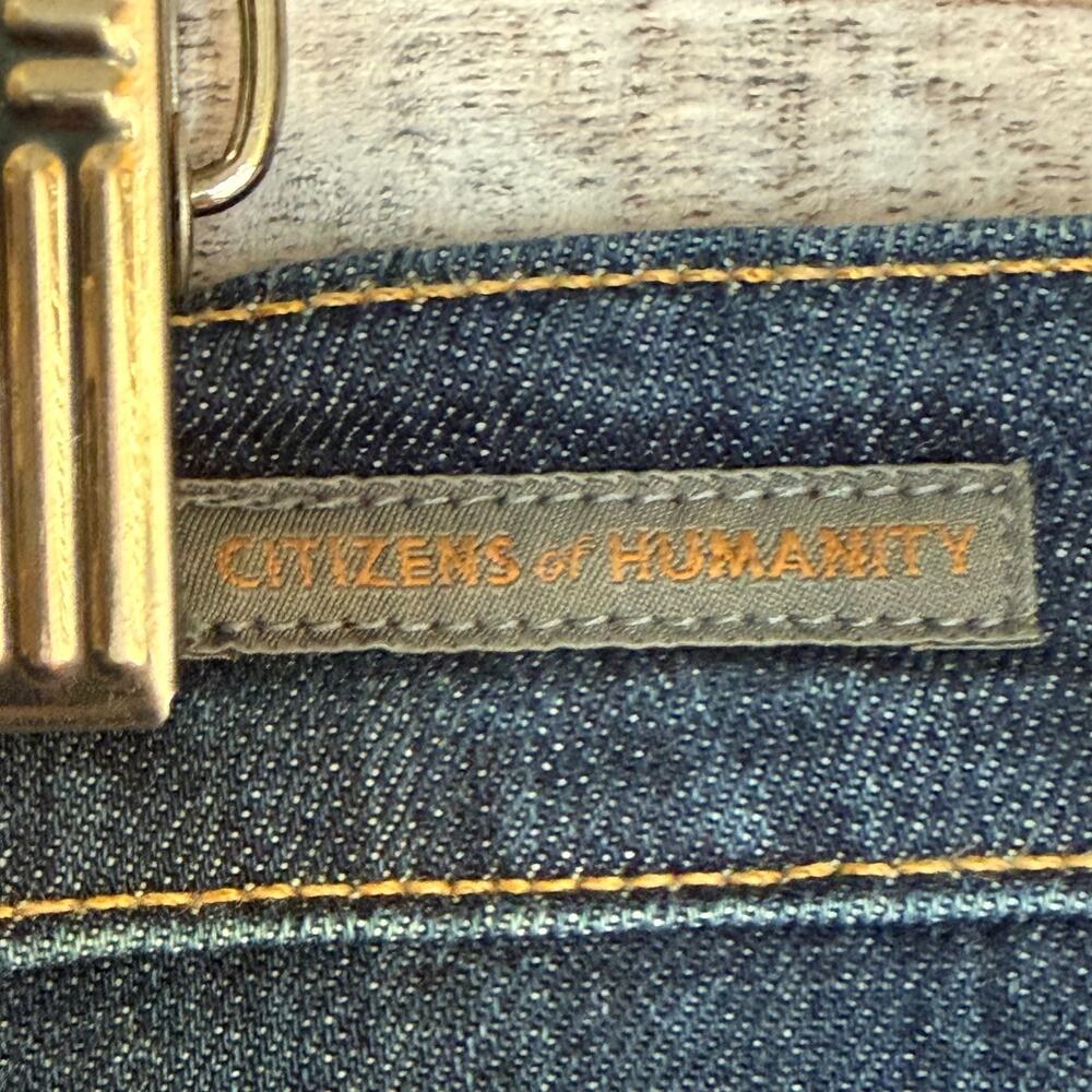 Citizens of Humanity Kelly Bootcut Jeans Womens 32x30 Low Rise Dark Wash Blue - Picture 8 of 11